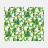 Couverture en polaire de fraises (Devant (Horizontal))