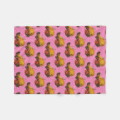 Couverture en polaire de fruits (Devant (Horizontal))