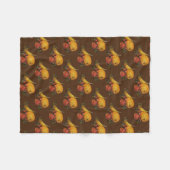 Couverture en polaire de fruits (Devant (Horizontal))