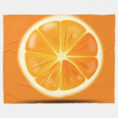Couverture en polaire de fruits (Devant (Horizontal))