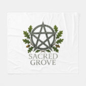Couverture en polaire de Grove Sacrée (Devant (Horizontal))