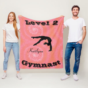 Couverture en polaire de niveau gymnaste avec son