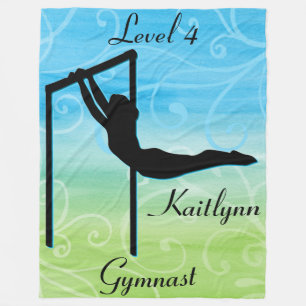 Couverture en polaire de niveau gymnaste avec son
