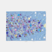 Couverture en polaire de Noël (Devant (Horizontal))