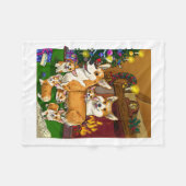 Couverture en polaire de Noël (Devant (Horizontal))
