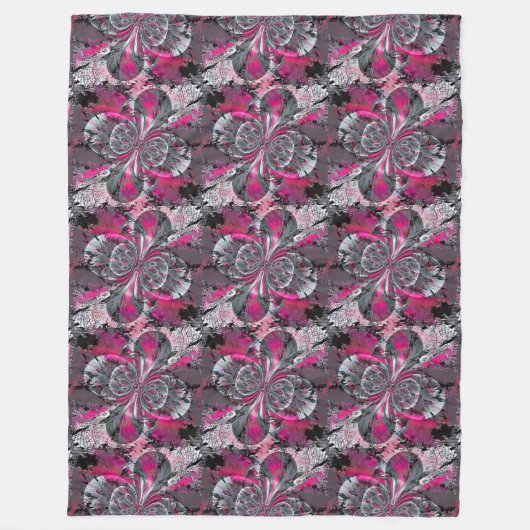 Couverture en polaire de signaux mixtes (Devant)