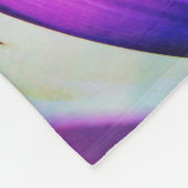Couverture en polaire de tournesol violet (Coin)