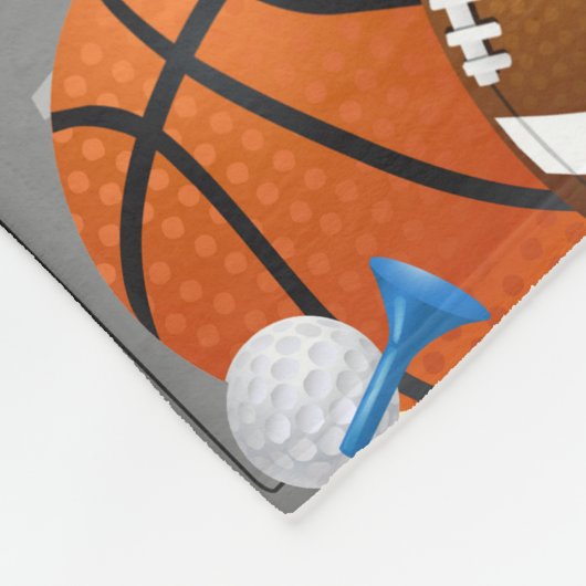 Couverture en polaire Design Locker Sports (Coin)