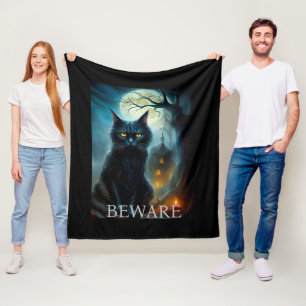 Couverture en polaire d'Halloween