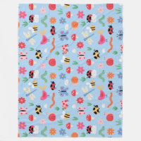 Couverture en polaire douce pour enfants avec des 