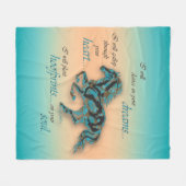 Couverture en polaire du cheval d'inspiration (Devant (Horizontal))