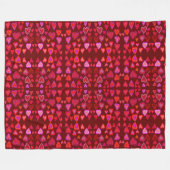 Couverture en polaire du coeur (Devant (Horizontal))