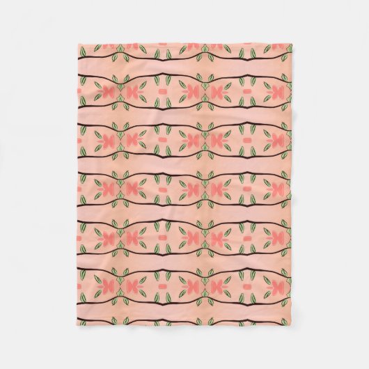 Couverture en polaire du concepteur de corail rose (Devant)