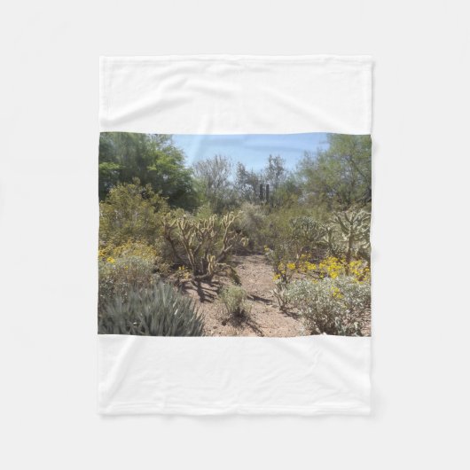 Couverture en polaire du désert (Devant)