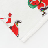 Couverture en polaire du Père Noël (Coin)