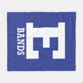 Couverture en polaire E-Bands (différentes tailles (Devant (Horizontal))