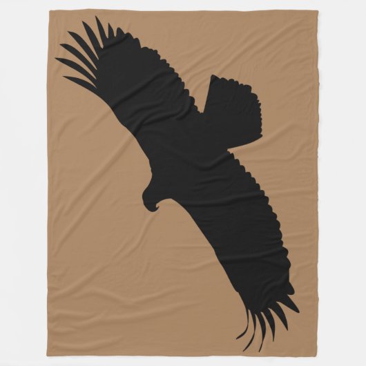 Couverture en polaire Eagle - Choisir la couleur (Devant)