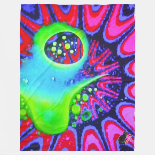 Couverture en polaire Emanation Muse (Devant)