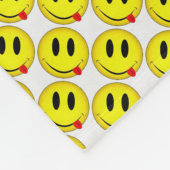Couverture en polaire/Émoticons-Visages souriants (Coin)