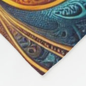 Couverture en polaire en art fractal (Coin)