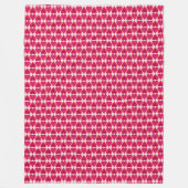 Couverture en polaire en coeur gras - Vibes d'amou (Devant)