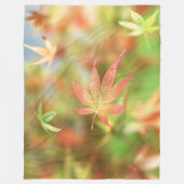 Couverture en polaire en fût automne (Devant)