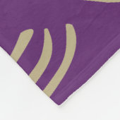 Couverture en polaire en laque violette (Coin)