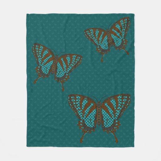 Couverture en polaire en natif Swallowtail (Devant)