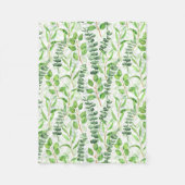 Couverture en polaire Eucalyptus (Devant)