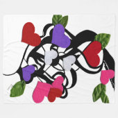 Couverture en polaire "feutrée", grande (Devant (Horizontal))