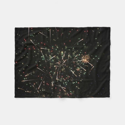 Couverture en polaire Fireworks (Devant (Horizontal))