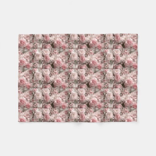 Couverture en polaire florale (Devant (Horizontal))