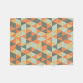 Couverture en polaire géométrique (Devant (Horizontal))