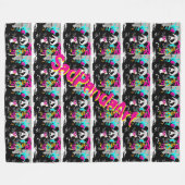 Couverture en polaire, grande 60 po x 80 po (Devant (Horizontal))