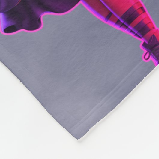 Couverture en polaire Halloween sorcière (Coin)