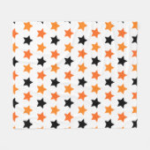 Couverture en polaire Halloween Stars (Devant (Horizontal))