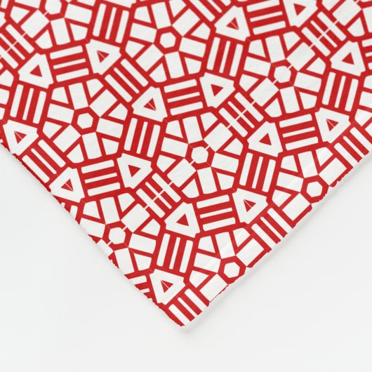 Couverture en polaire - Hexagon et Bars (Coin)