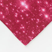 Couverture en polaire Hot Rose Stars (Coin)