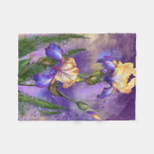 Couverture en polaire Irises (Devant (Horizontal))