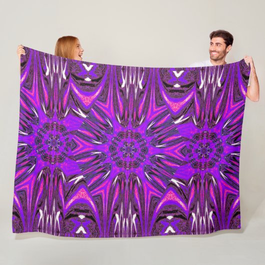 Couverture en polaire Lotus 5 reflétée (En situation)