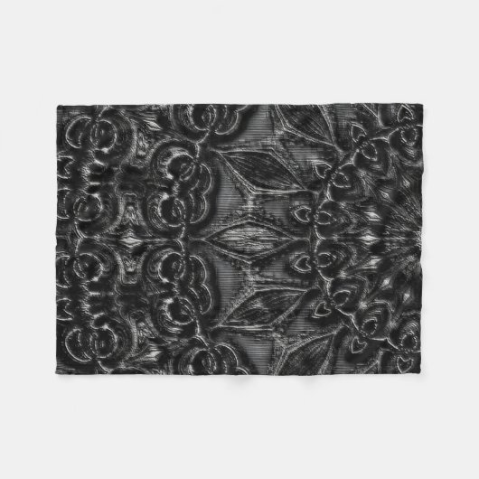 Couverture en polaire Mandala (Devant (Horizontal))