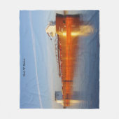 Couverture en polaire Mark W. Barker (Devant)