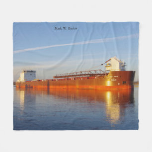 Couverture en polaire Mark W. Barker