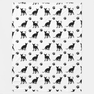 Couverture en polaire Meowz 60x80
