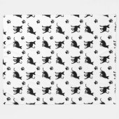 Couverture en polaire Meowz 60x80 (Devant (Horizontal))