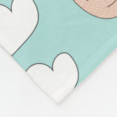 Couverture en polaire mignonne (Coin)