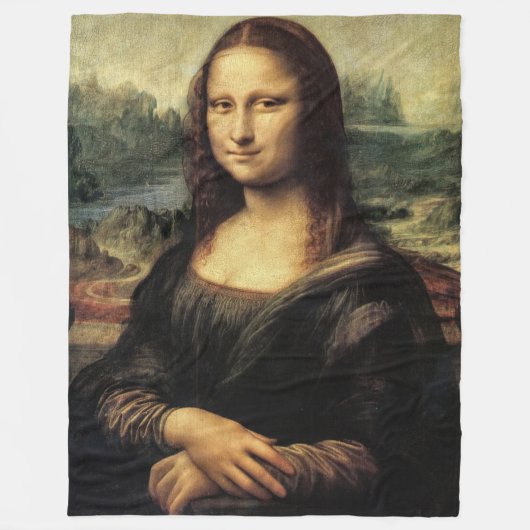Couverture en polaire Mona Lisa (Devant)