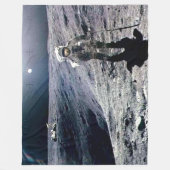 Couverture en polaire MOON WALK (Devant)