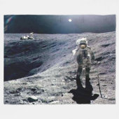 Couverture en polaire MOON WALK (Devant (Horizontal))