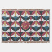 Couverture en polaire Motif avec monogramme (Devant)